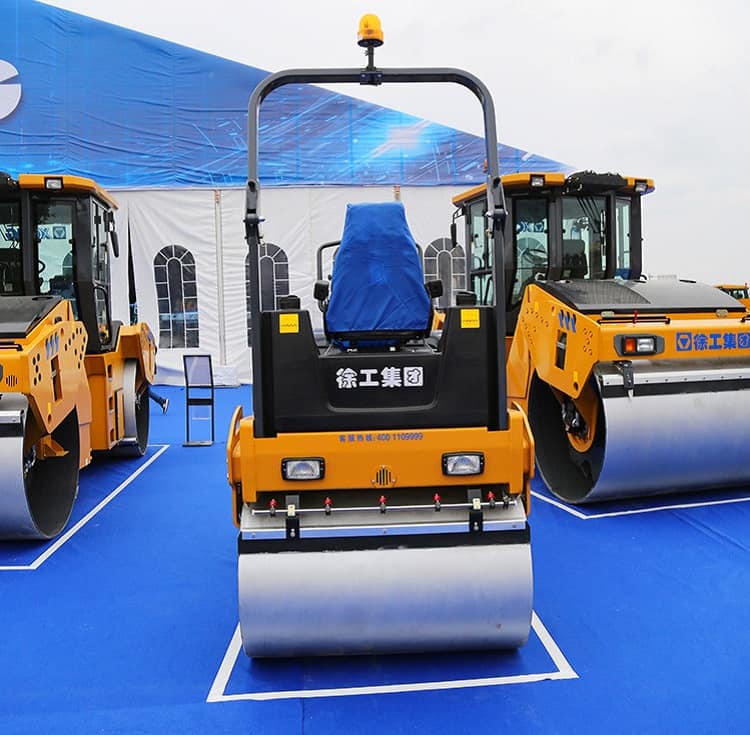 XCMG new 4 ton light vibratory roller XMR403S double drum asphalt compactor machinery for sale